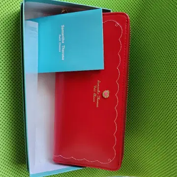 사만다 타바사 빨간색 장지갑