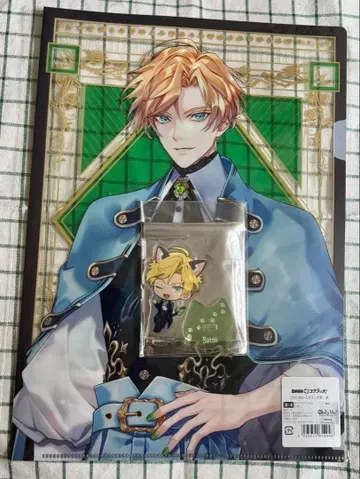 Obey me! 사탄 아크릴 스탠드 클리어 파일 오베이 미 오베미