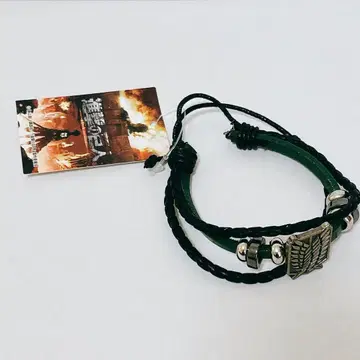 [ 미사용 ] 진격의 거인 PU 가죽 브레스 Attack on Titan