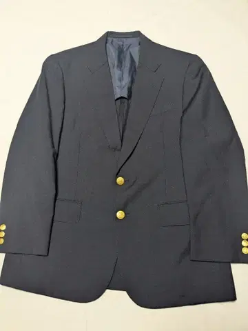 SPALDING 스펄딩 네이비 테일러드 자켓 골드 버튼