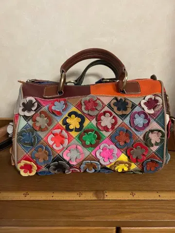 Estacion 에스타시온 플라워 숄더 백 보스턴 백