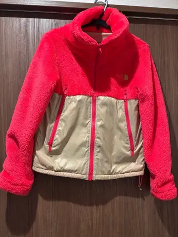 THE NORTH FACE 플리스 자켓 핑크/베이지