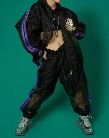 GALFY 갈피 시스루 성희롱 SETUP BLACK