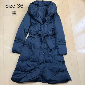 MATERIA MILANO 블랙 다운 자켓 사이즈 36