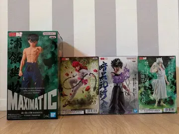 유유백서 피규어 4개 세트