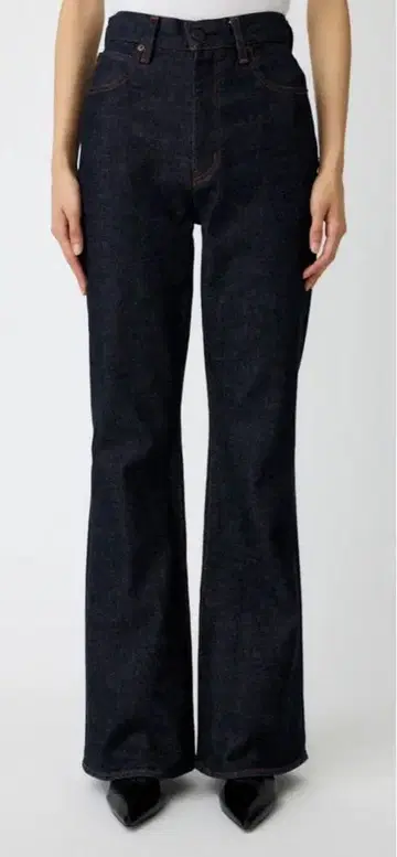 MOUSSY MVS 플레어 데님 26인치 롱 사이즈