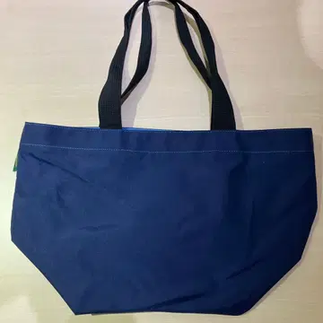 네이비 나일론 토트백