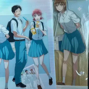 다이토 복권 푸른상자 B상 카노 치나츠 E상 클리어 파일 2장