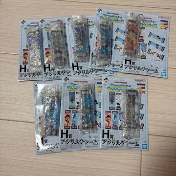 드래곤볼 제일복권 E상 아크릴 참 8종 컴플리트 세트