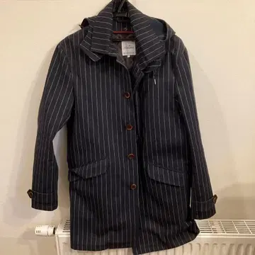미츠미네 네이비 스트라이프 코트 L 사이즈