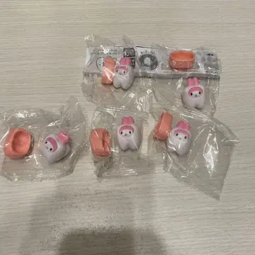 산리오 캐릭터즈 모두 함께 되자! 치아 마이멜로디 5개 세트