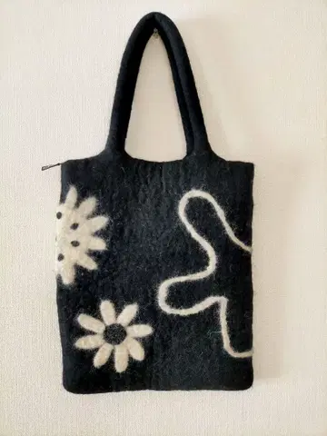 미사용 KLIPPAN(클리판) 펠트 토트백