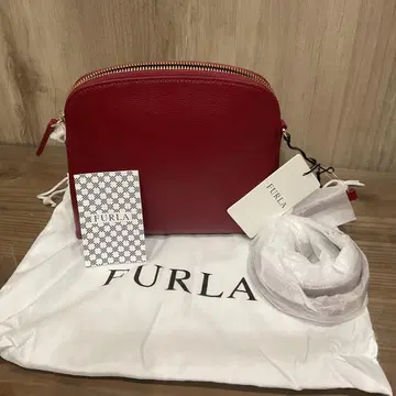 FURLA 레드 숄더백