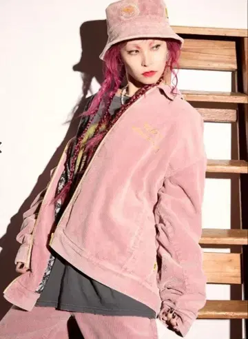 ROY REFLECT OVER JOY 코듀로이 자켓 핑크
