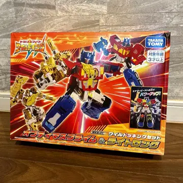 새상품 WKS-01 옵티머스 프라임 & 라이트롱 와일드 도킹 세트