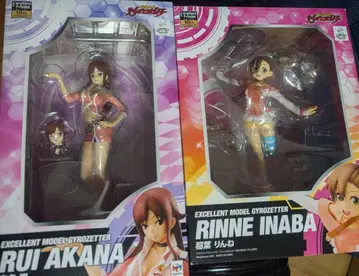 초속 변형 자이로제타 아카나 루이 / 이나바 린네 세트 피규어