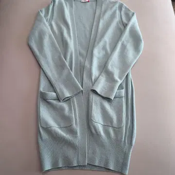 DVE 다이앤폰퍼스틴버그 캐시미어 가디건 민트 그린