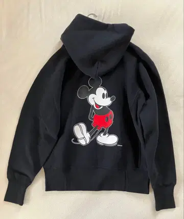 Champion BEAMS BOY 별주 리버스 위브 미키 맨투맨