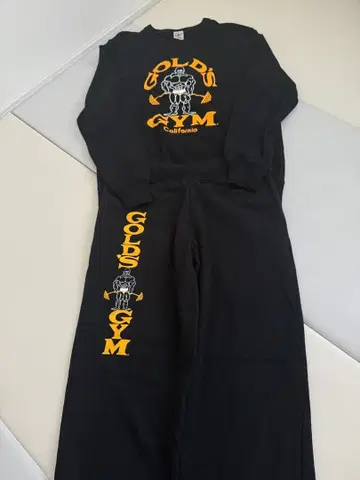 골드짐 맨투맨 셋업