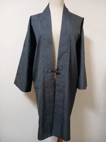 순수 실크 남성 오시마 명주 겉옷 리메이크 남녀 공용 코트/자켓