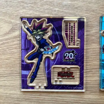 극장판 유희왕 20th 아크릴 스탠드 무토 유우기 & 블랙 매지션