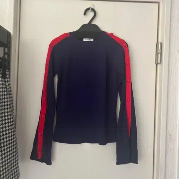 starblinc 버튼 달린 긴팔 니트 스웨터