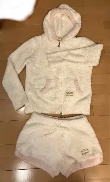 gelato pique 룸웨어 상하의 세트