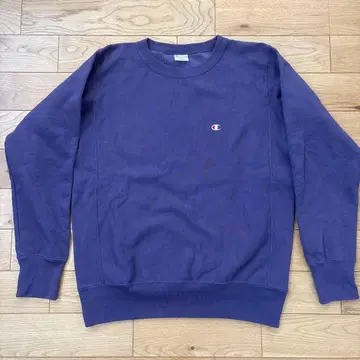 Champion 리버스 위브 트레이닝복 XL 퍼플