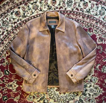 BANANA REPUBLIC LEATHER JACKET 90s