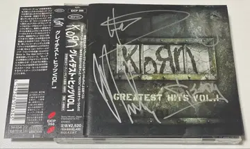 Korn GREATEST HITS VOL. 1 사인 포함