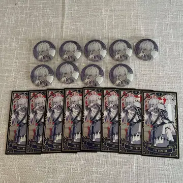 니지산지 이브라힘 타로 카드 캔뱃지