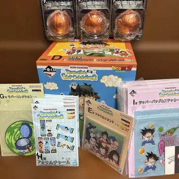 제일복권 드래곤볼 스냅 컬렉션 2 D상 F상 등