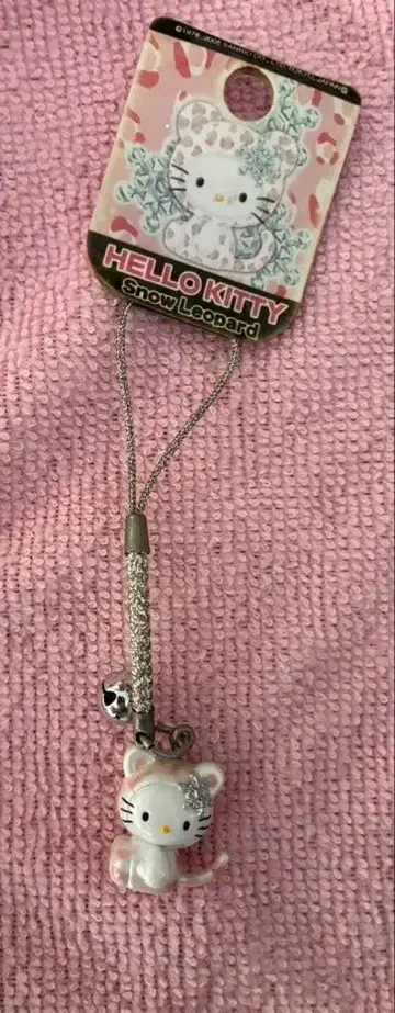 스노우 레오파드 키티 족자봉