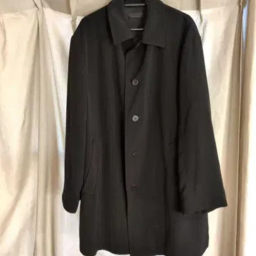 다나카란 블랙 스텐카라 코트