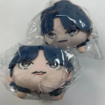 아마네 하쿠 봉제 인형 봄의 폭풍과 몬스터 만복 가챠 두 개 세트