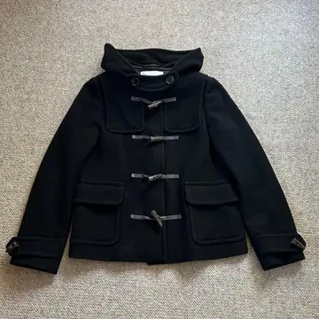 유나이티드 애로우즈 BEAUTY&YOUTH 더플 코트 블랙