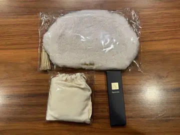 N organic 메이크업 파우치 컴팩트 거울 리프트업 스패출러