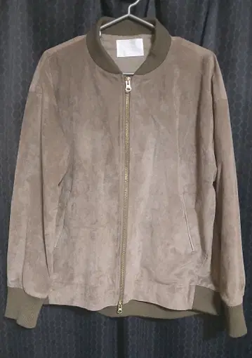 케렌 kelen 페이크 스웨이드 점퍼 아우터 M 사이즈