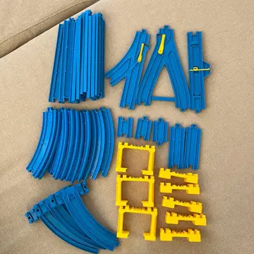 프라레일 레일 부품 파랑 옐로우 컬러 모음