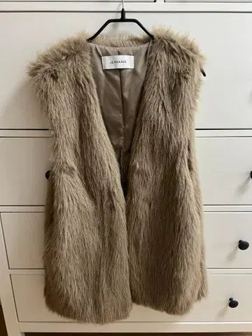 JEANASIS 퍼 베스트 F 사이즈