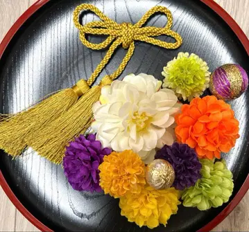 성인식 졸업식 시치고산 사전 촬영 머리 장식 세트