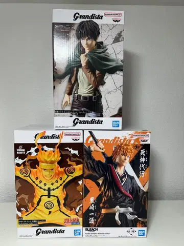 grandista 주인공 피규어 엘렌 쿠로사키 이치고 우즈마키 나루토