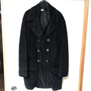 그리엘모 카포네 코듀로이 더블 브레스트 코트