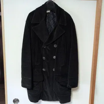 그리엘모 카포네 코듀로이 더블 브레스트 코트