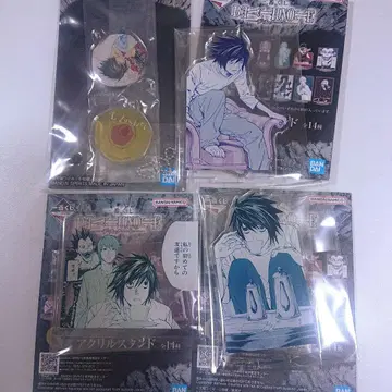 데스노트 제일복권 L G상 아크릴 스탠드 H상 아크릴 참