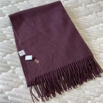 질스튜어트 스톨 캐시미어 혼방 보르도