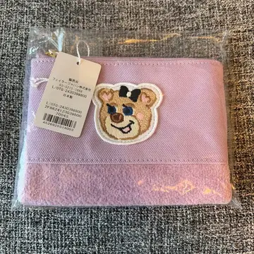 러브리바이페이러 올드 테디 파우치 테디걸 와펜 파우치