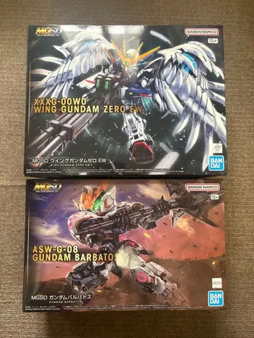 MGSD 윙건담 제로 EW & MGSD 건담 발바토스