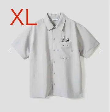 그라니프 누리카베 폴리트로 빅 실루엣 반팔 셔츠