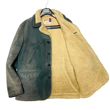 레어 80S Schott 무스탕 웨스턴 요크 런치 자켓 40